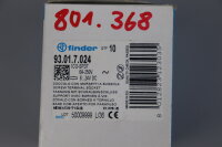 Finder 10x 93.01.7.024 Relaissockel 6...24V DC Unused OVP
