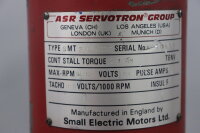 ASR Servotron SMT 22-25/03 Servomotor 2,1Nm 2500rpm 110V + Tacho 9,5V Used