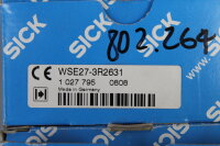 SICK WSE27-3R2631 Empf&auml;nger 2038939 + WS27-3U2630 Sender 2033597 Unused OVP