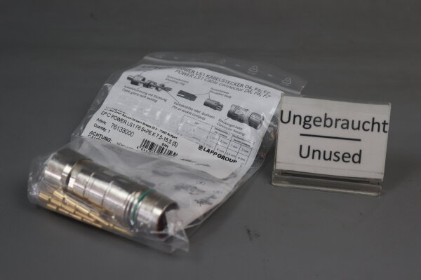 Lapp EPIC POWER LS1 F6 5+PE K 7,5-15,5 Kabelstecker 76133000 Unused