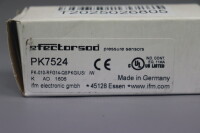 ifm PK7524 PK-010-RFG14-QSPKG/US//W Druckschalter 25bar Unused OVP