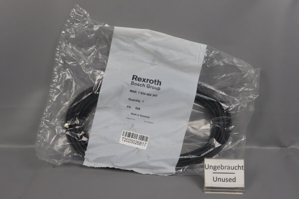 Rexroth 1 834 484 247 Rundsteckverbinder 1834484247 Unused OVP