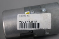 Ebm-Papst VDC-3-49.15-K4-PX-63.2-30:1 Getriebemotor VDC-3-49.15-K4 24VDC used