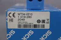 SICK WT34-V210 1019280 Diffuse reflection light scanner DC 10....30V Unused OVP