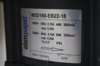 Siemens 1PH7107-2QG20-0BA3 Kompakt-Asynchronmotor 13KW 9000rpm Used Damaged