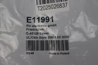 Ifm E11991 Anschlusskabel mit Ventilstecker 10m Unused OVP