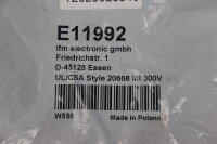 Ifm electronic E11992 Anschlusskabel mit Ventilstecker 10m Unused OVP