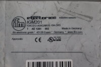 Ifm IGM201 Induktiver Sensor IGKC012-ASKG/M/US-104-DRS Unused OVP