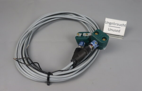 Telemecanique XU2B18PP340D-R + XU2B18KP340D-T Lichtschranke 5m Unused