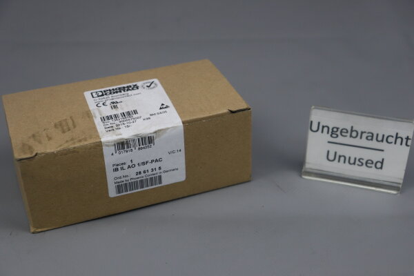 Phoenix Contact IB IL AO 1/SF-PAC 2861315  Analogmodul Sealed