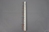 Siemens 5ST3712 Stiftsammelschiene Pin busbar touch-safe16mm&sup2; ca.29cm Used