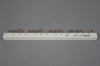 Siemens 5ST3712 Stiftsammelschiene Pin busbar touch-safe16mm&sup2; ca.29cm Used