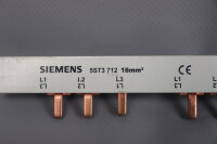 Siemens 5ST3712 Stiftsammelschiene Pin busbar touch-safe16mm&sup2; 1016mm Unused