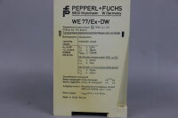 PEPPERL + FUCHS  WE77 / EX -DW Steuerkreis used 