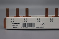 Siemens 5ST3740 Stiftsammelschiene Pin busbar touch-safe10mm&sup2; ca.90cm Unused