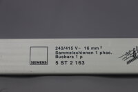 Siemens 5ST2163 Sammelschiene 1 phas. 16mm&sup2; 240/415 V ca.100cm Unused