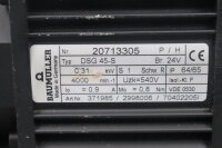 Baum&uuml;ller DSG 45-S Servomotor 2998006 0,31KW 0,8Nm 4000rpm + Bremse 371985 Unused