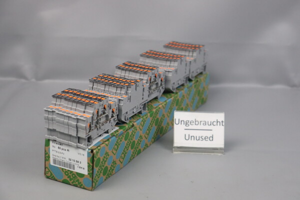 Phoenix Contact 50x PTTB 2,5-PV Doppelstockklemme 3210583 Unused OVP