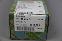 Phoenix Contact 50x PTTB 2,5-PV Doppelstockklemme 3210583 Unused OVP