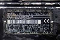 Indramat MAC093C-0-FS-4-F/110-A-2/DI522LV/S004 Permanent Magnet Motor Used
