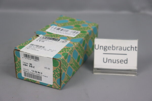 Phoenix Contact MBK 5/E-Z Reihenklemme 1402940 Unused OVP