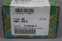 Phoenix Contact MBK 5/E-Z Reihenklemme 1402940 Unused OVP