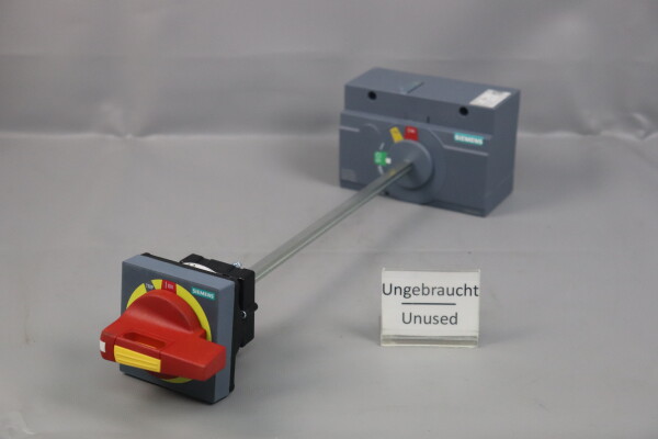 Siemens 3VA9447-0FK45 T&uuml;rkupplungsdrehantrieb 3ZW1012-1VA01-4DA0 E:02 Unused