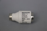 Siemens 5SB411 DIAZED Fuse Cartridge DIII 35A gG 500V (5 pieces) Unused OVP
