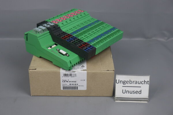 Phoenix Contact ILB PB 24 DO32 Inline Block 2862408 Unused OVP