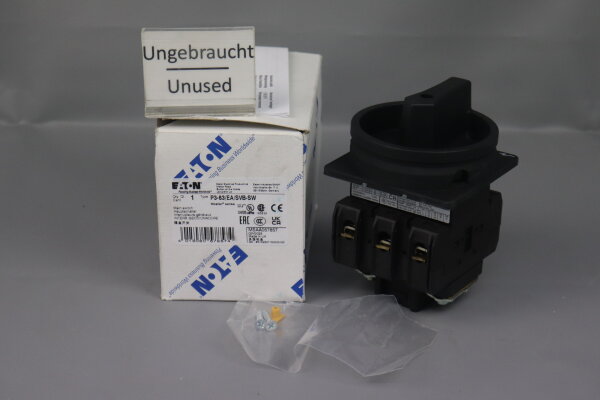 EATON P3-63/EA/SVB-SW Hauptschalter 057857 Unused OVP