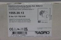 Agro 1555.20.13 Kabelverschraubung Syntec M20x1,5 (50 St&uuml;ck) Unused OVP