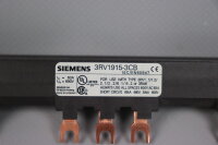 Siemens 3x 3RV1915-3CB 3 Phasen Sammelschiene 63A 690V Unused
