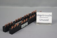 Siemens 2x 3RV1915-2CB 3-Phasen Sammelschiene 63A 690V Unused