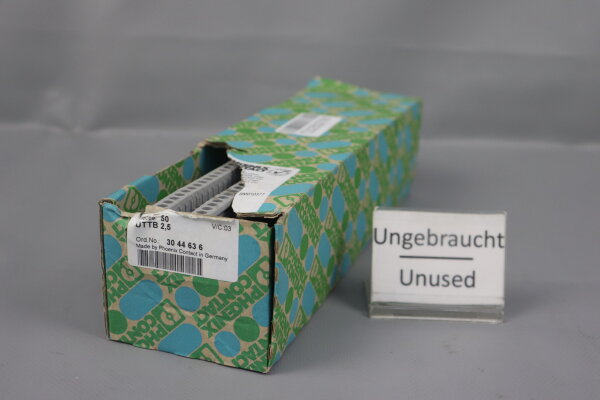 Phoenix Contact 33x UTTB 2,5 Doppelstockklemme 3044652 Unused