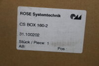 ROSE Systemtechnik CS BOX 160-2 Alum-Gehäuse grau...