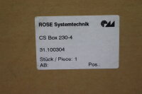 ROSE Systemtechnik CS BOX 230-4 Alum-Gehäuse grau...