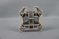 Weidm&uuml;ller WDU 16 Durchgangs-Reihenklemme 50xSt&uuml;ck dunkelbeige 18-6AWG Unused OVP