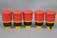 EATON M22-PVT Not-Halt/Aus-Taster 263467 5xSt&uuml;ck Rot Unused OVP