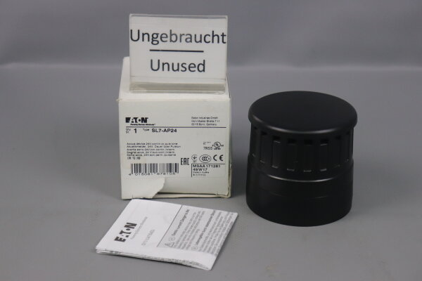 EATON SL7-AP24 Akustikmelder 24V Dauer oder Pulston 171281 Unused OVP