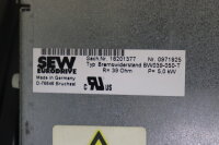 SEW BW039-050-T Bremswiderstand 18201377 5KW 39Ohm 395x260x490mm Used