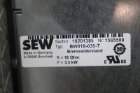 SEW BW018-035-T Bremswiderstand 18201385 3,5KW 18Ohm 295x270x490mm Used