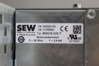 SEW BW039-026-T Bremswiderstand 18204155 2,6KW 39Ohm 649x120x275mm Used