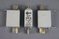 Ebamat 3 St&uuml;ck 100A 9394 NH Sicherungseins&auml;tze NH000 100A 500V unused OVP