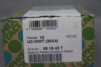 Phoenix Contact UC-WMT (30x4) Kabelmarker 0819437 V/C:02 (10 St&uuml;ck) Unused OVP