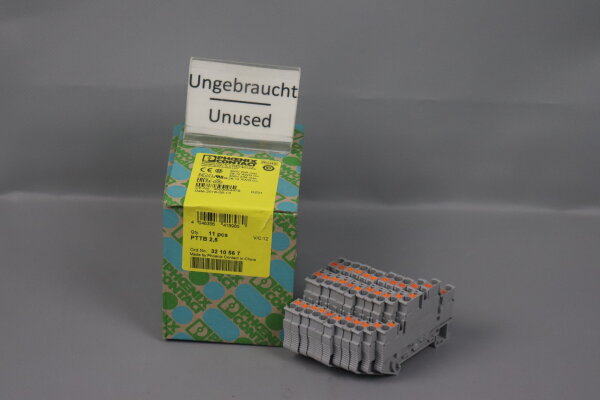Phoenix Contact PTTB 2,5 Durchgangsreihenklemme 3210567 11xSt&uuml;ck Unused OVP
