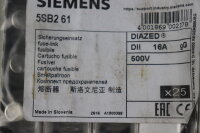 Siemens 5SB261 DIAZED-Sicherungseinsatz 25XStück...