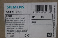 Siemens 5SF5 068 DIAZED Sicherungssockel Formstoff 25A...