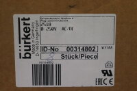 Bürkert 2518-A-BCS/UC-00-3-N50-00-0-00000...