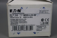 EATON M22-LH-W Leuchtmelder 216778 Hoch Wei&szlig; 10xSt&uuml;ck Unused OVP