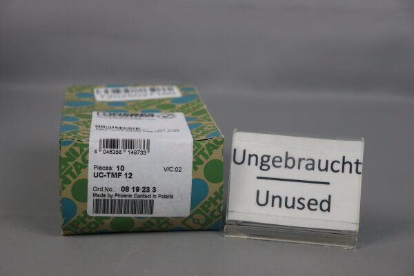 Phoenix Contact UC-TMF 12 Klemmenmarkierung 0819233 V/C:02 (10 St&uuml;ck) Sealed